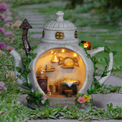 Statue de jardin solaire 6 pi 9 po Exhart
