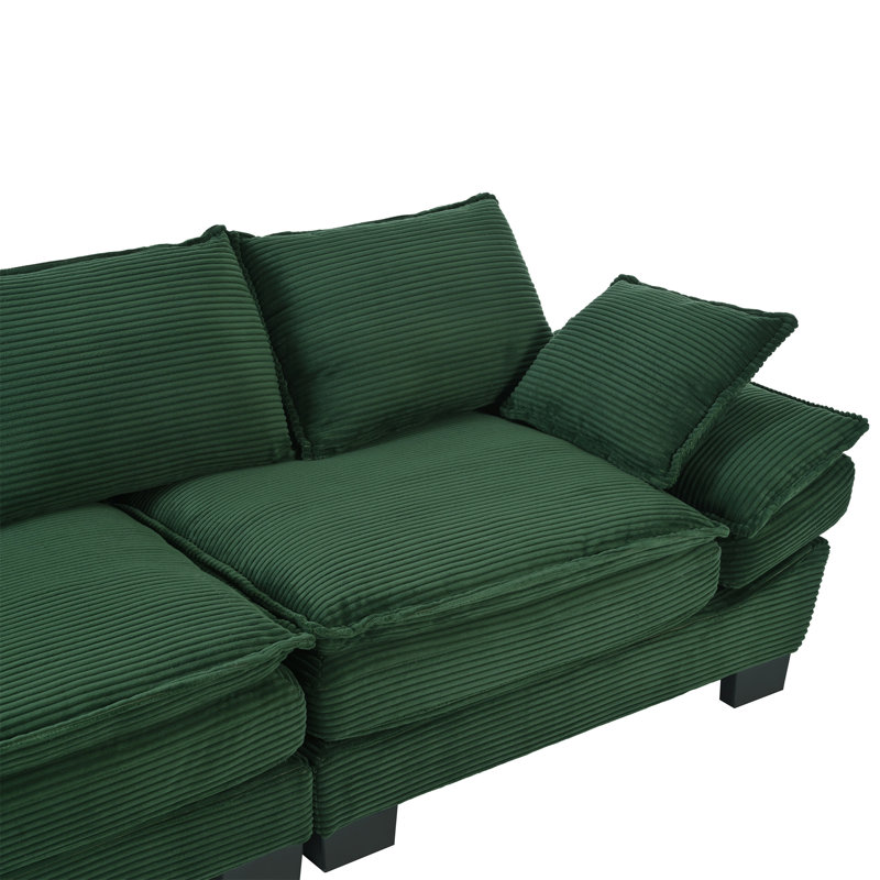 Canapé 85,4 po, Dark Green