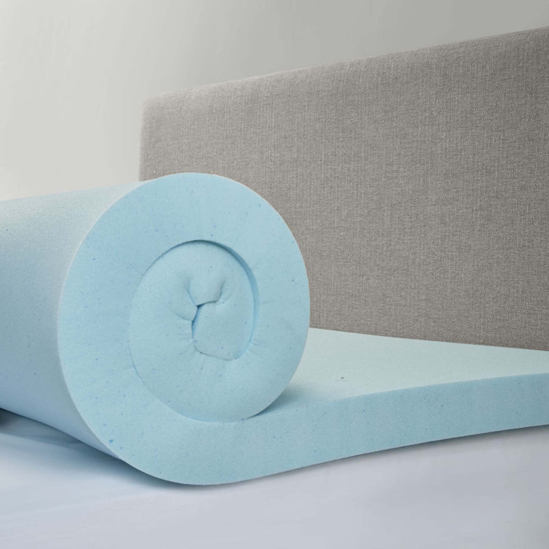 Surmatelas en mousse viscoélastique 3 "/ 4", 3", Très grand simple
