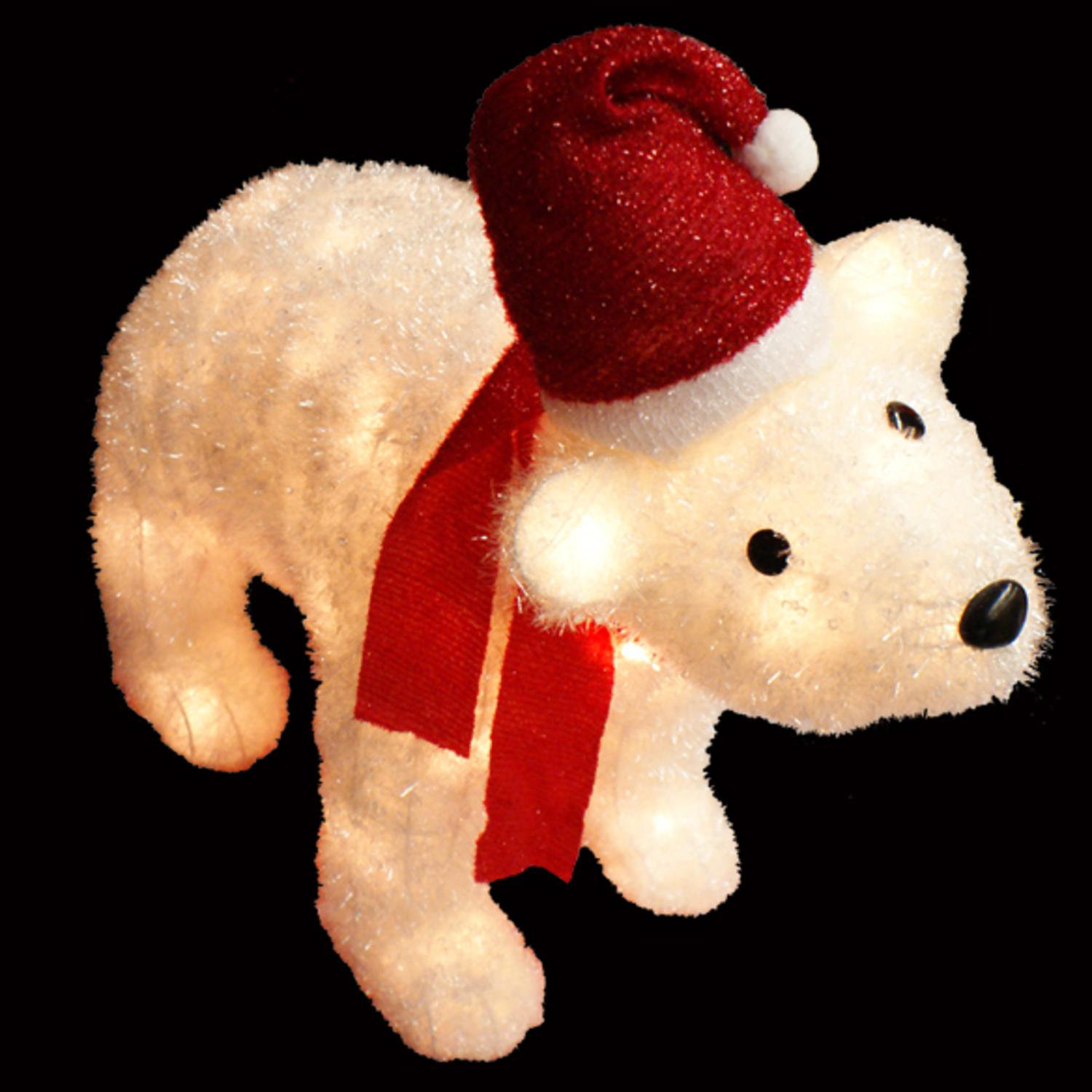 Polar bear outdoor christmas decor