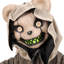 Ours d'Halloween animé de 3,3 pi Haunted Hill Farm