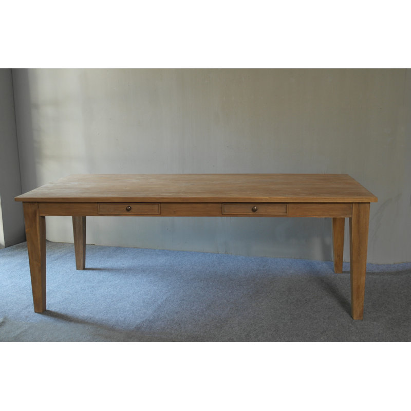 Teak Dining Table, 160 cm W x 90 cm D