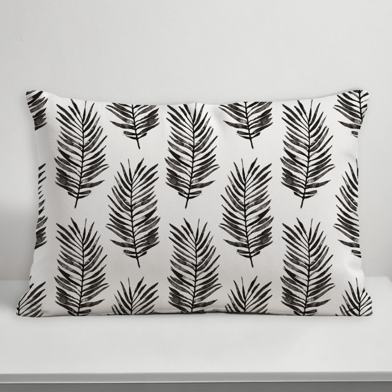 Housse et insert de coussin d'extérieur pour l'extérieur, Noir