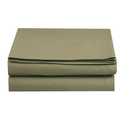Microfiber Percale Flat Sheet