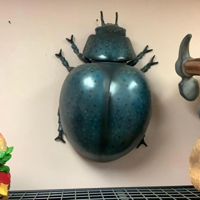 Beetle Insect Over Sized Statue