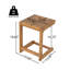 Table d'appoint en bois d'acacia