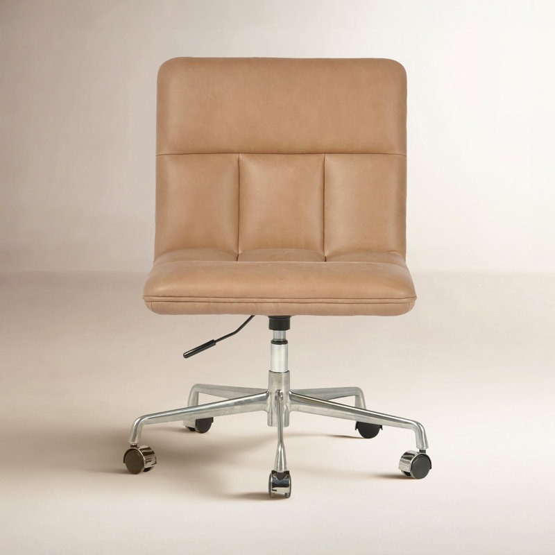 Sal Leather Swivel Task Chair