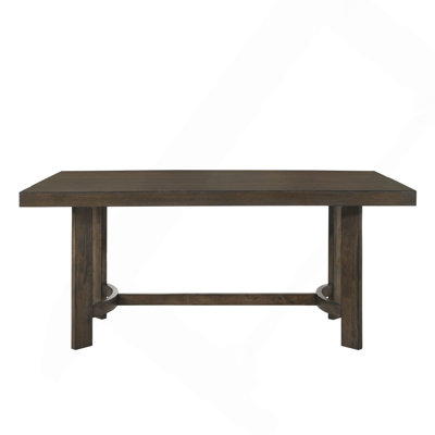 Table de salle à manger en chêne vieilli