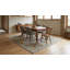 Tapis oriental gris en laine noué à la main Fiona