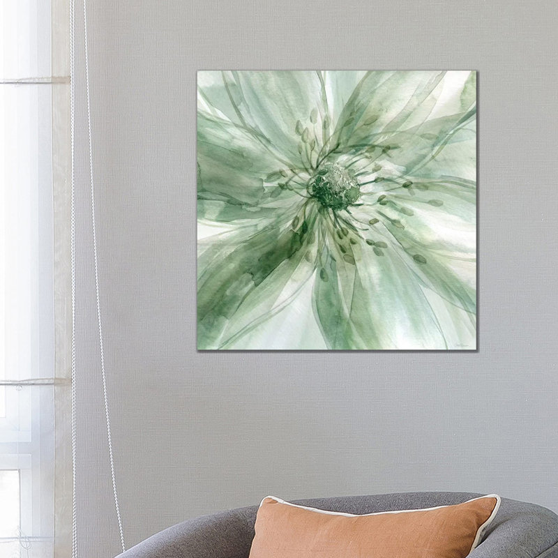 Macro Sage Flower I by Carol Robinson - Wrapped Canvas Painting, 93.98 cm H x 93.98 cm W x 1.91 cm D, Wrapped Canvas