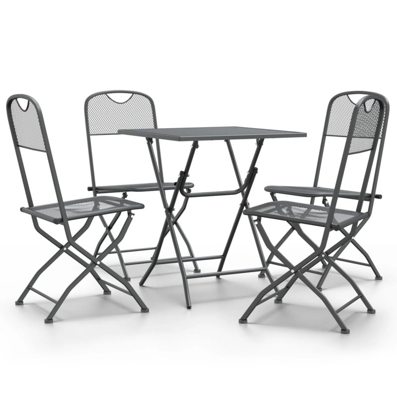 Kouba Square 4 - Person Dining Set, 28.3''H x 23.6''W x 23.6''D