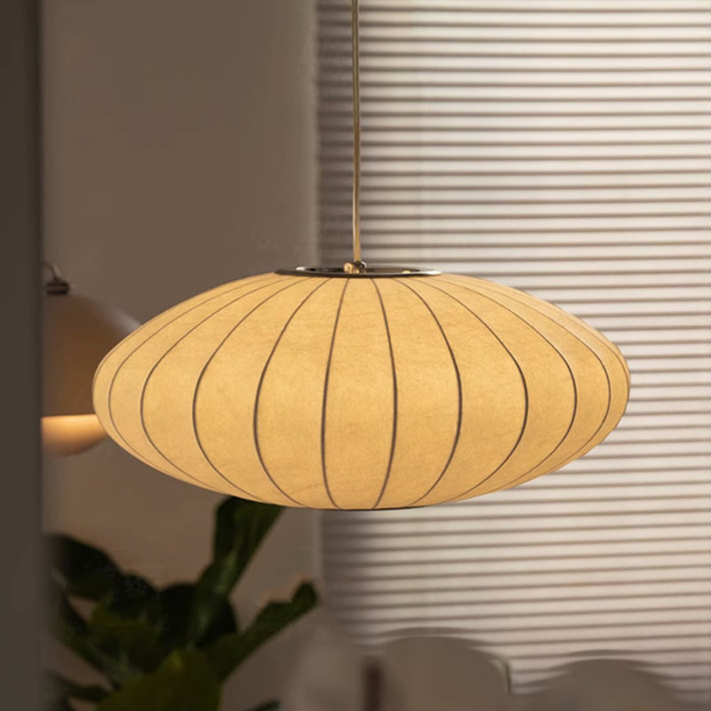 Luminaire suspendu géométrique 1 lumière Duvernay, H 10,62 po x l 23,62 po x P 23,62 po
