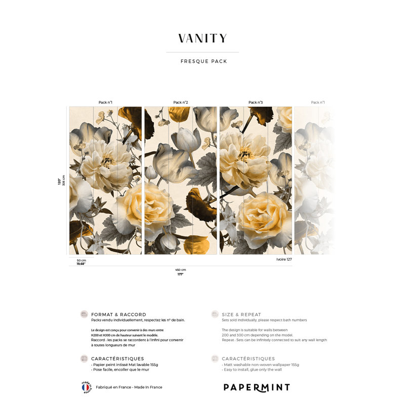 Vanity Pack 1, 2 & 3 Argenta, Pack 1, 2 & 3