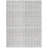 Abbie-Louise Hand Tufted Wool/Cotton Striped Rug in Black/Ivory-1193293962