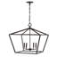 Luminaire suspendu géométrique à 4 lumières-970902900