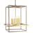 Kayce 6 - Light Lantern Rectangle Chandelier