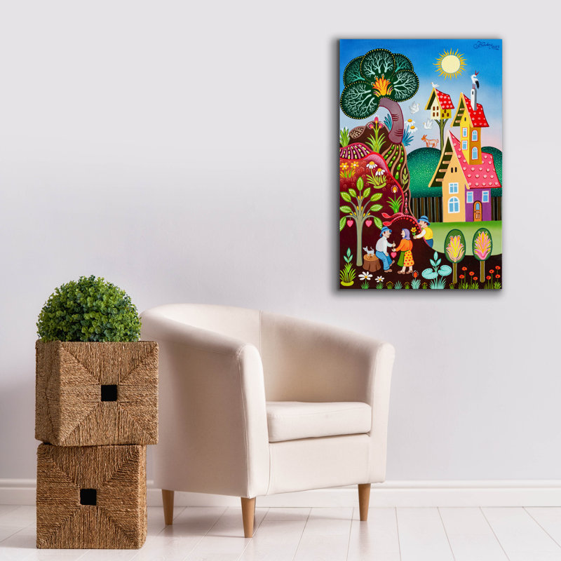 Toile épique Graffiti «Love We Partagez» par Koday, 26 po x 40 po, H 40 po x l 26 po