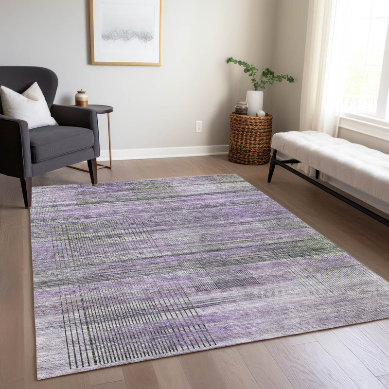 Tapis d'entrée antidérapant Maliana, Rectangle 10 pi x 14 pi