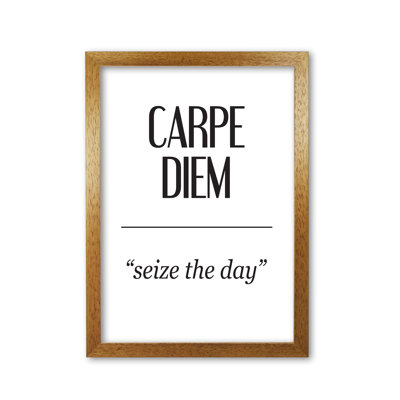 Carpe Diem - Print