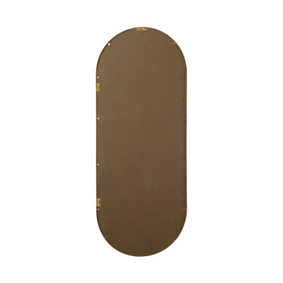 Elington Metal Oval Mirror