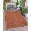 Tapis intérieur / extérieur rouille et ivoire Maroske-317858824
