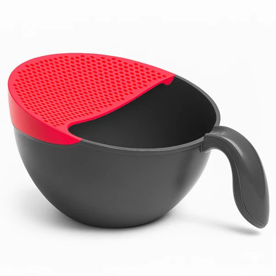 Colorful 2‑in‑1 Washing Bowl & Strainer With Handle, Bpa‑free Food Colander For Fruits Vegetables Beans Sprouts Salad
