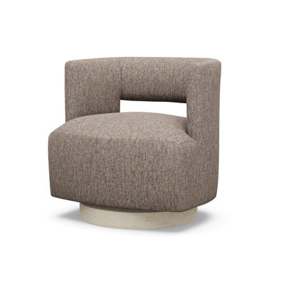 Crystle Swivel Barrel Chair