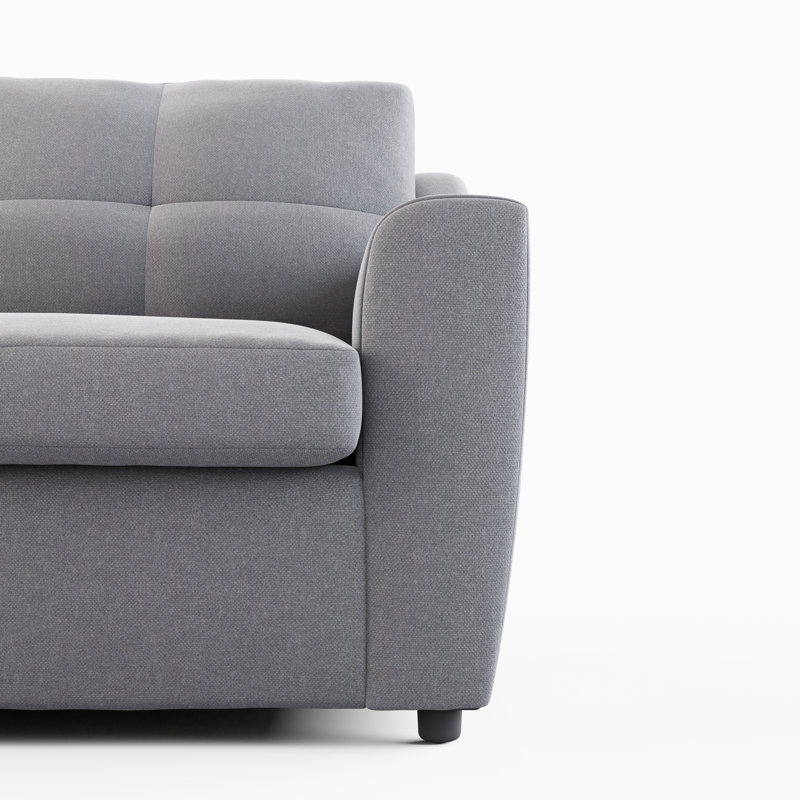 Espitia 3 Seater Sofabed, Silver