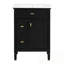 Meuble-lavabo avec lavabo, deux tiroirs et tablette de porte-427734832