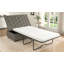 Canapé-lit pliant, repose-pieds de 49,6 po avec canapé-lit pliant, canapé-lit convertible avec matelas à mémoire de forme et conception capitonnée pour le salon-116808133