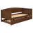 Medium Walnut Twin Daybed With Trundle