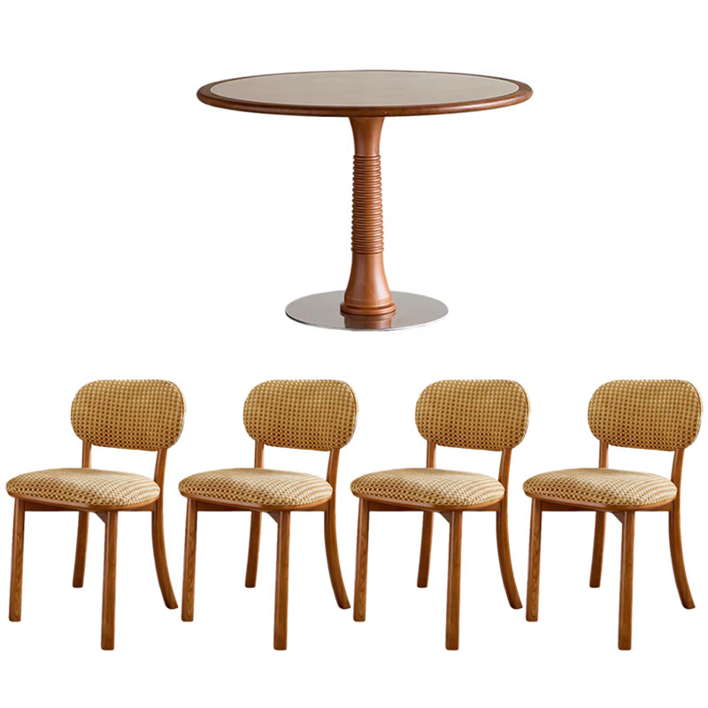 Ensemble de table de salle à manger de style français, H 29,52 po x L 43,3 po x l 43,3 po