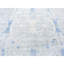Tapis bleu en laine et soie pure noué à la main 9 pi x 12 pi 2 po ADD915E69A5F4D379848A5A3B6D49F4A