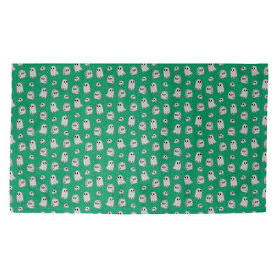 Tapis vert à motif de fantômes Avicia