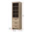 Armoire de rangement en verre 24 po pour salle de bain en chêne naturel-2096490367-2096490364