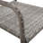 Dakota Fields 5 Piece Patio Dining Set Gray And Black Poly Rattan And Steel-762233015
