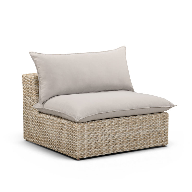 Fauteuil d'extérieur sans accoudoirs Cali