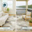 Tapis abstrait lavable à la machine intérieur / extérieur ACN2591-882028959-882028931
