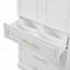Armoire de salle de bain autoportante 72,2 po de hauteur avec tablette réglable-1139932568