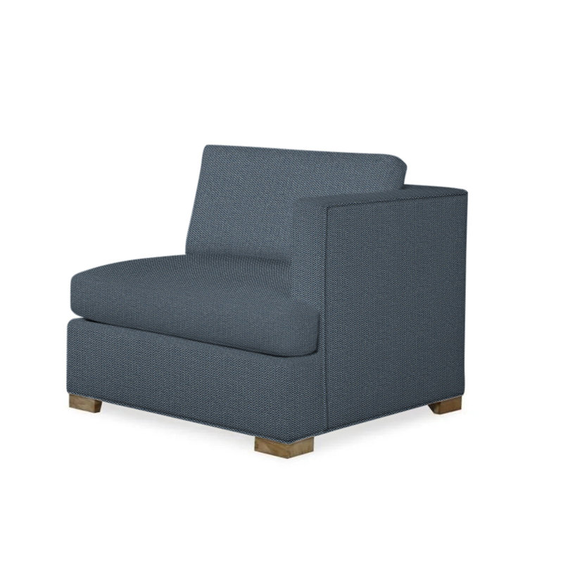 Landon Outdoor Patio Sectional, Navy Blue 71628L58
