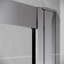 Firger 110mm W x 185mm H Single Added Framed Shower Door with Clear Glass-1026661647