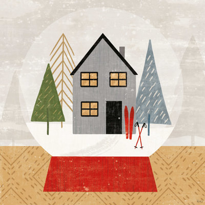 «Winter Splendor V» par Véronique Charron, reproduction sur toile tendue