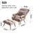 Hogle Upholstered Accent Chair with Ottoman-1613060174-1727312183