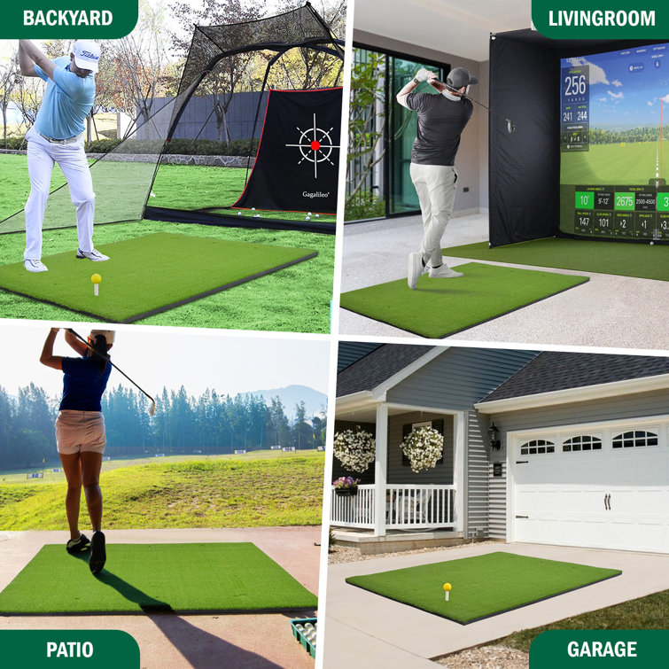 Mcjomy 5ft x 4 ft Artificial Turf Golf Hitting Mat for Indoor