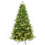 Arbre de Noël illuminé 5 pi avec 250 lumières DEL blanc chaud-346369831