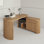 Bureau modulaire en bois manufacturé Godfry