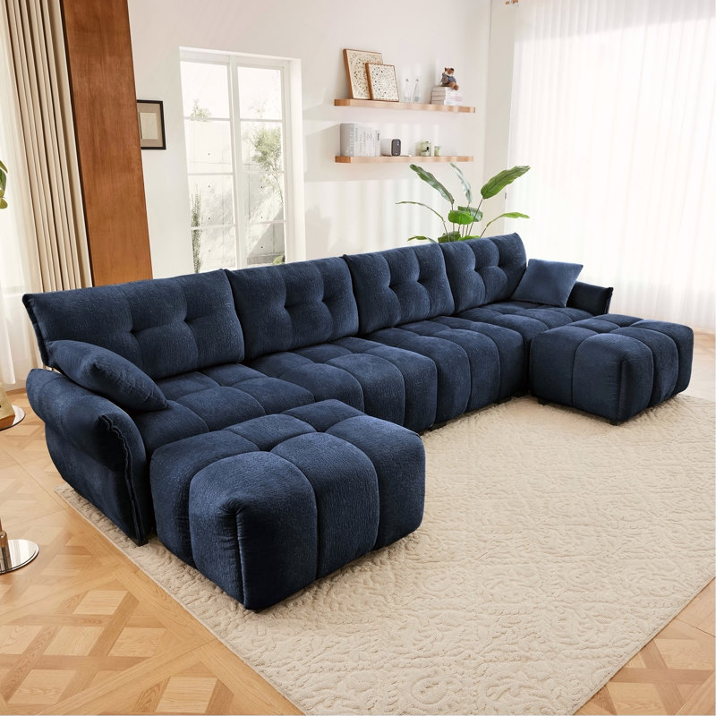 Chenille Modular Sectional Sofa