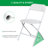 Danna Plastic Stackable Folding Chair Set of 10-256631702