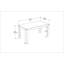 Halley 160cm W x 80cm D Rectangular Dining Table-1970272450