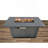 Steel Propane/Natural Gas Outdoor Fire Pit Table With Lid-1998218690